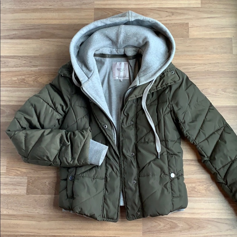 Zara green jacket